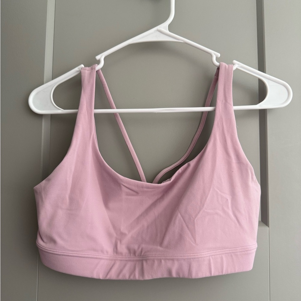 Athleta Light Pink Sports Bra